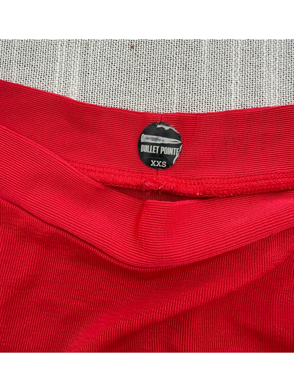 Bulletpointe ballet skirt xxs red - Picture 2 of 3